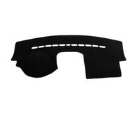 YDLYDL Almohadilla Salpicadero para, Parasol Alfombrilla Protectora para Cubierta Accesorios Parasol Protectora Salpicadero,Left Hand Drive-Black