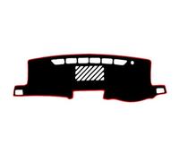 YDLYDL Almohadilla Salpicadero para Toyota Crown Royal S200 2008 2009 2010 2011 2012, Coche Tablero Alfombra Parasol Alfombrilla Antideslizante Interiores Tablero,Right Hand Drive-Red