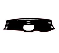 YDLYDL Almohadilla Salpicadero para Toyota Tundra 2014-2018 2019 2020, Coche Tablero Alfombra Parasol Alfombrilla Antideslizante Interiores Tablero,Right Hand Drive-Red