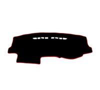 YDLYDL Almohadilla Salpicadero para VW Golf GTI 2010-2012, Coche Tablero Alfombra Parasol Alfombrilla Antideslizante Interiores Tablero,Right Hand Drive-Red