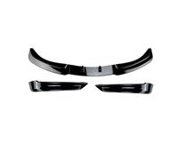 YDLYDL Labio Parachoques De Automóvil para BMW 3 Series E90 E91 Early 320i 325i 2005-2008, Spoter Spoiler Delantero Difusor Alerón Divisor Estilo Parachoques Spoiler,A-Glossy Black