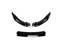 YDLYDL Labio Parachoques De Automóvil para BMW M4 F82 F83 M3 F80 2015-2020, Spoter Spoiler Delantero Difusor Alerón Divisor Estilo Parachoques Spoiler,A-Glossy Black