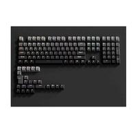 YDMHYLAI 133 Teclas Blancanieves de Doble Disparo PBT, RGB for Teclado de interruptores MX, Suave y Ligero(Ink Shadow(OPP))