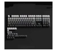 YDMHYLAI 133 Teclas Blancanieves de Doble Disparo PBT, RGB for Teclado de interruptores MX, Suave y Ligero(Polar Day(OPP))