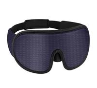YDMHYLAI Máscara para dormir Antifaz for dormir con contorno 3D for personas que duermen de lado, apagón, suave, fácil for viajes, siestas, yoga(Purple)