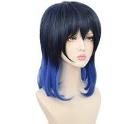 ydound 2022 Anime Cosplay Peluca Demon Slayer Pelucas, Hashibira inosuke Pelucas for Halloween Resistente al Calor Peluca de Pelo sintético, sin enredos, sin derramamiento