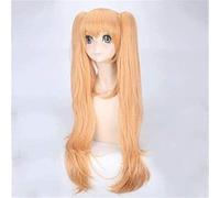 ydound 2022 Anime Cosplay Peluca Girls Frontline UMP45 UMP9 Peluca Naranja Comic-con Navidad Carnaval Fiesta de Halloween Vida Diaria Hombres y Mujeres Peluca de Moda