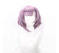 ydound 2022 Anime Cosplay Pelucas, Genshin Impact Neell Cosplay Pelucas con Tapa de Peluca Libre (Color:púrpura) ( Color : Purple )