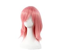 ydound 2022 Anime Haruno Sakura Wig Cosplay COSTUCHE Corte Pinto Rosa DE Estilo Pelo SINTÉTICO Pelo SINTÉTICO+ Capa DE Pelo