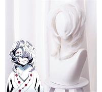 ydound 2022 Anime Kimetsu No Yaiba Ayaki Rui Cosplay Wig Spider Demon Slayer Cabello Corto Partido Halloween Partido Peluca for Adultos