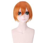 ydound 2022 Anime LoveLive rin Hoshizora Naranja Peluca Corto Cosplay Traje Amor Vivo Calor Resistente al Pelo sintético Mujeres Cosplay Pelucas
