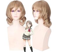 ydound 2022 Anime You Watanabe Wigs Love Live Sunshine Cosplay Wig Rubia Syntheth Hair Anime LoveLive Sunshine Halloween Trajes de Halloween Peluca
