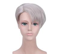 ydound 2022 Anime Yuri ! sobre Hielo Victor NIKIFOROV Wig Cosplay COSTUJE Hombres y Mujeres Pelucas de Pelo Corto y sintético