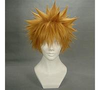 ydound 2022 Bleach Kurosaki Ichigo Dolor Cosplay Corto Pelucas for Hombre Boys Resistente al Calor Peluca de Traje de Anime de Anime