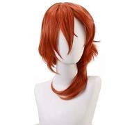 ydound 2022 Bungo Stray Dogs Nakahara Chuuya Cosplay Peluca Anime Comic- con Navidad Carnaval Halloween Party Daily Life Fashion Wig+ Wig Cap