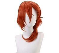ydound 2022 Bungo Stray Dogs Nakahara Chuuya Cosplay Peluca Anime Comic- con Navidad Carnaval Halloween Party Daily Life Fashion Wig+ Wig Cap