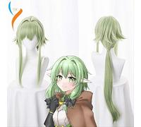 ydound 2022 Cosplay Anime Goblin Slayer High Elf Archer Yousei Yunde Long Wig Cosplay Traje Mujeres Resistente al Calor Pelucas de Pelo sintético