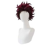 ydound 2022 Demon Slayer: Kimetsu No Yaiba Hashibira Inosuke STYLAED Pelo DE Cosplay Pelo (Color: Tamaño Acerca de:28cm) ( Color 1 )