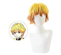 ydound 2022 Demon Slayer: Kimetsu No Yaiba Hashibira Inosuke STYLAED Pelo DE Cosplay Pelo (Color: Tamaño Acerca de:28cm) ( Color : L:26cm )