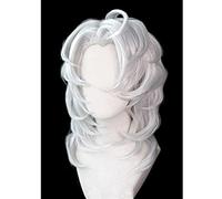 ydound 2022 Demonio Slayer Kimetsu No Yaiba Ayaki Rui Cosplay Wig Spider Silver Long Stnthetic Hair + Free Wig Cap One Tamaño Beige (Color : Beige, Size : One Size)