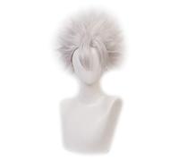 ydound 2022 Douma Wig, Demonio Slayer Douma Cosplay Peluca con Tapa de Peluca, Anime Cosplay Long Long Blonde Wig ( Color : Sanemi Shinazugawa )
