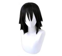 ydound 2022 Douma Wig, Demonio Slayer Douma Cosplay Peluca con Tapa de Peluca, Anime Cosplay Long Long Blonde Wig ( Color : Iguro Obanai )