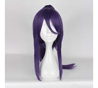 ydound 2022 Ensemble Stars Souma Kanzaki Cosplay Peluca Mediana Media Long Lamera Sintética Peluca Anime Peluca Unisex Peluca Peluca Púrpura CLILA DE CLILLA DE PONIZA