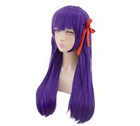 ydound 2022 Fate/ Stay Night Sakura Matou Juego de Anime Cosplay Peluca Traje Pelucas Pelucas Disfraces de Halloween Pelo