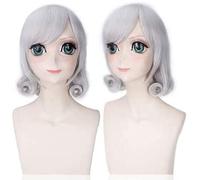 ydound 2022 GamesCosPlay Wig LOL Annie HASTUR EL NIÑO Oscuro SIN SILVADO Corte Corte CAMIENTO Anime COMICO con Carnival DE Navidad Halloween Partido de Halloween Peluca de Moda+ Peluca Gorra