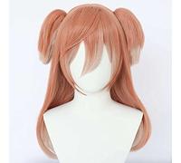 ydound 2022 Genshin Impact YanFei Peluca Anime Cosplay Peluca con Gorro de Peluca Gratis, for Fiesta de Halloween Carnaval de Halloween con Peluca