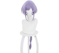 ydound 2022 Gray Sliver Largo Pelucas de Afeitar Pelucas de 27 Pulgadas Genshin Impact Cosplay Pelucas de Cosplay Pelo sintético + Cap de Peluca( Peluca de Razor) Fiesta de Carnaval de Halloween