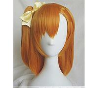 ydound 2022 Honoka Kosaka Cosplay Wig LoveLive! Amor Traje en Vivo Play Pelucas for Adultos Halloween Anime Hair+ Wig Cap