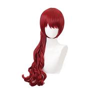 ydound 2022 Kasumi YOSHIZAWA Cosplay Persona 5 Cosplay Mujeres Larga Curry Red Wig Cosplay Anime Cosplay Pelo Pelo Pelo SINTÉTICA