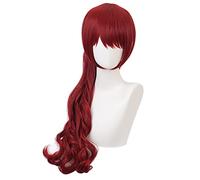 ydound 2022 Kasumi Yoshizawa Peluca, Persona 5 Kasumi Yoshizawa Peluca Cosplay con Ponillo de Ponillo de Clip Y Peluca, Peluca Roja Larga Cosplay Red Anime Peluca ( Color : Kasumi Yoshizawa )