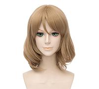 ydound 2022 LoveLive!¡Sunshine! Kunikida hanamaru marrón Largo Cosplay Fiesta Moda Anime Humano kostüm Pelucas llenas sintético Haar Resistente al Calor Fiber Haar ( Color : Watanabe You )
