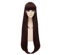 ydound 2022 LoveLive!¡Sunshine! Kunikida hanamaru marrón Largo Cosplay Fiesta Moda Anime Humano kostüm Pelucas llenas sintético Haar Resistente al Calor Fiber Haar ( Color : Kurosawa Dia )