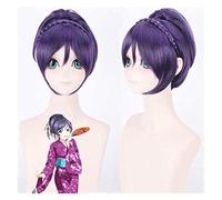 ydound 2022 Nozomi Tojo Purple Pelo Pelo LONDO Pelo DE Anime SOBRELIVO! Cosplay Comic- con Halloween Party Carnival Men and Women Anime Fans Regalo