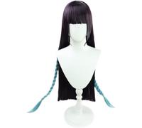 ydound 2022 Peluca de Cosplay de Anime, Peluca de Impacto Genshin, Peluca de Yun Jin, con Gorra de Peluca Gratis, for Halloween, Fiesta, Carnaval, Vida Nocturna, conciertos, Bodas