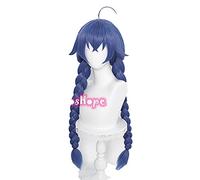 ydound 2022 Roxy Migurdia Cosplay desempleado Reencarnation Mushoku Tensei Cosplay 88cm Blue Wig Cosplay Anime Resistente al Calor Pelucas sintéticas
