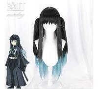 ydound 2022 Todo el rol Demon Slayer: Kimetsu No Yaiba Cospaly Costume Wig Hair Kamado Nezuko Kochou Shinobu Kamado Tanjirou Kochou Shinobu One Tamaño Atokitou Muichirou