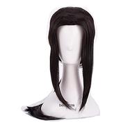 ydound 2022 Uchiha Itachi Cosplay Pelucas 60 cm de Largo de Estilo Negro Resistente al Calor Resistente al Pelo sintético Peluca+ Tapa de Peluca