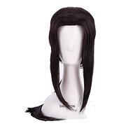 ydound 2022 Uchiha Itachi Cosplay Pelucas 60 cm de Largo de Estilo Negro Resistente al Calor Resistente al Pelo sintético Peluca+ Tapa de Peluca