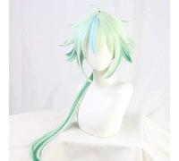 ydound Cosplay Wig Genshin Paimon Sora Diluc Barbara Juego Personajes Anime Cosplay Disfraz Cabello con Trenzas Colas de Caballo Pelucas (sacarosa)