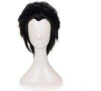 ydound Cosplay Wig ¡Pelucas de Cosplay de Anime Yuri!on Ice Katsuki Yuri cos Peluca Negra Espalda Grande KEEBON