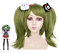 ydound Cosplay Wig V3 Monaka Cosplay Disfraz Peluca Anime Cosplay Fiesta Peluca for Disfraz Halloween Navidad KEEBON