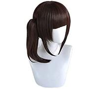Ydound Peluca de anime Coser Demon Slayer Kimetsu no Yaiba Tsuyuri Kanawo Kanao peluca de cola de caballo para cosplay resistente al calor pelo sintético pelucas de cosplay