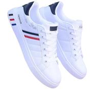 YDRABFLE Zapatos Deportivos Zapatillas para Hombres Zapatillas para Hombres Zapatillas De Tenis Hombres Zapatos Casuales para Hombres Zapatos Deportivos Livianos para Caminar-Rojo-42