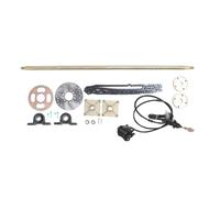 YDRCESMI Kit de eje vivo de 1000 mm de 1000 mm Rendimiento confiable Mejora la estabilidad de conduión ATV Quads Go Kart Drift Trike