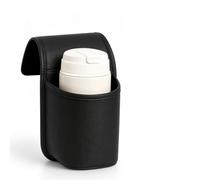 YDSTNiu Bolsa de Puerta de Coche para Lancia Ypsilon 2021-2024, Organizador de Ventana Lateral Práctico Portavasos Colgante Almacenamiento Cuero PU,Black