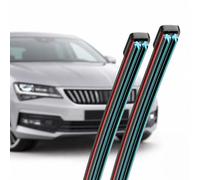 YDSTNiu Escobillas limpiaparabrisas para Bentley Continental GT 2003-2023 | Goma Silicona 6 Capas, Aerodinámico Anti-Rayas & 53dB Silencioso para Autopista y Lluvia, Enganche en U